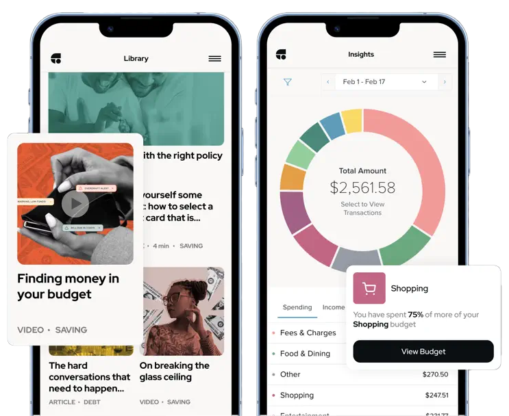 Screenshot of the OfColor app
